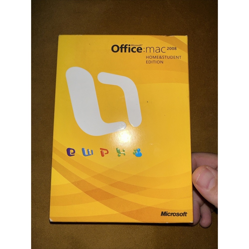 Microsoft Office Mac 2008 Home & Student Edition DVD 3 Product Keys 882224526661